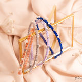 Diadema - Guadalupe Perlas y Cristales Azul