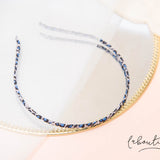 Diadema - Guadalupe Animal Print Blue