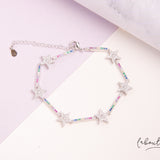 Pulseras Esfera - Silver Rainbow and Stars
