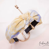 Diadema - Tie Dye Cielo Amarillo Pastel