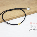 Pulseras Hilo Básicas Negro 3 Deseos 