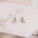 Aretes Mini - Libélula de Cristal