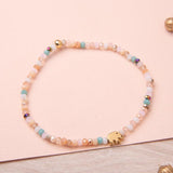 Pulseras Murano - Elefante combinación pastel
