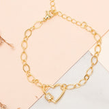 Pulseras Eslabones - Corazón