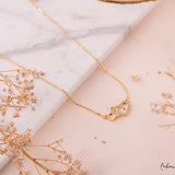 Collares - Corazón Entrelazado