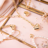 Collares - Perlas y Corazón
