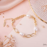 Pulseras Broche - Chain Pearl
