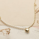 Pulseras Broche - Pearl Love