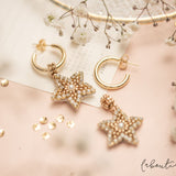 Aretes Bordados - Star Magic