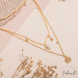 Collares - Doble Mano Hamsa y Ojo Turco