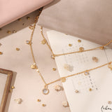 Collares - Doble Circones y Monedas