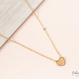 Collares - Corazón Circón