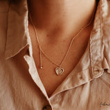 Collares - Corazon y Punto de Luz
