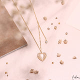Collares - Corazon y Punto de Luz