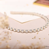 Diademas - Guadalupe Full Cristal Crema