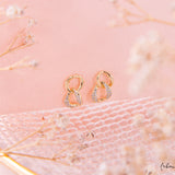 Aretes Mini - Karma doble circones