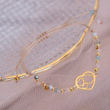 Pulseras Hilo Trenzada - Corazon Familia