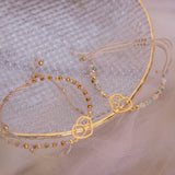 Pulseras Hilo Trenzada - Corazon Familia