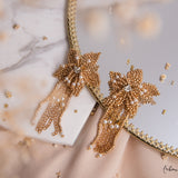 Aretes Bordados - Dreamy Flowers