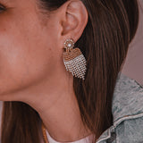 Aretes bordados - Pure Love