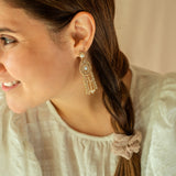 Aretes Bordados - Guadalupe
