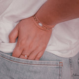Pulseras Broche - Chain Pearl