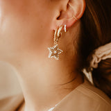 Aretes Bordados - Star Magic