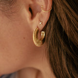 Argollas - Bold Hoops