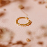 Ear Cuff - Clásico Circones Golden