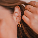 Stud - Flor Cristal