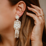 Aretes Bordados - Magic Gold