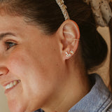 Ear Cuff - Esferas Gold