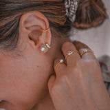 Aretes Bordados - Margarita Petit