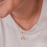 Collares - Doble Luna Invertida