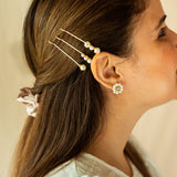 Aretes Bordados - Flowers