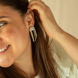 Aretes Bordados - Rainbow
