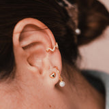 Aretes Mini - Clásico Corazón