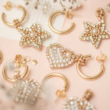 Aretes Bordados - Star Magic