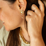 Aretes Bordados - Sunshine Chain