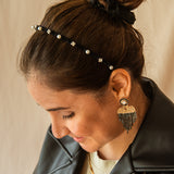 Aretes Bordados - Pure Love Black & Gold