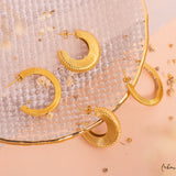 Argollas - Bold Hoops