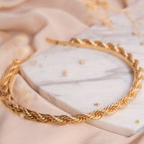 Diadema - Braided Gold