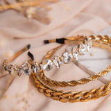 Diadema - Braided Gold