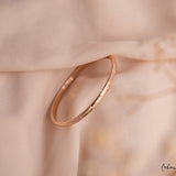 Pulseras Bangles - Rose Gold Rayas