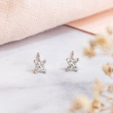 Aretes Mini - Roseta Silver