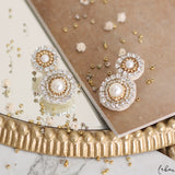 Aretes bordados - Dorothea