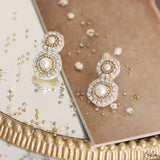 Aretes bordados - Dorothea