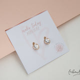 Aretes Mini - Cristal Gota