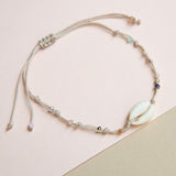 Tobilleras Hilo Murano Pastel - Conchita
