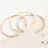 Pulseras Bangles - Shine Rose Gold Bracelet